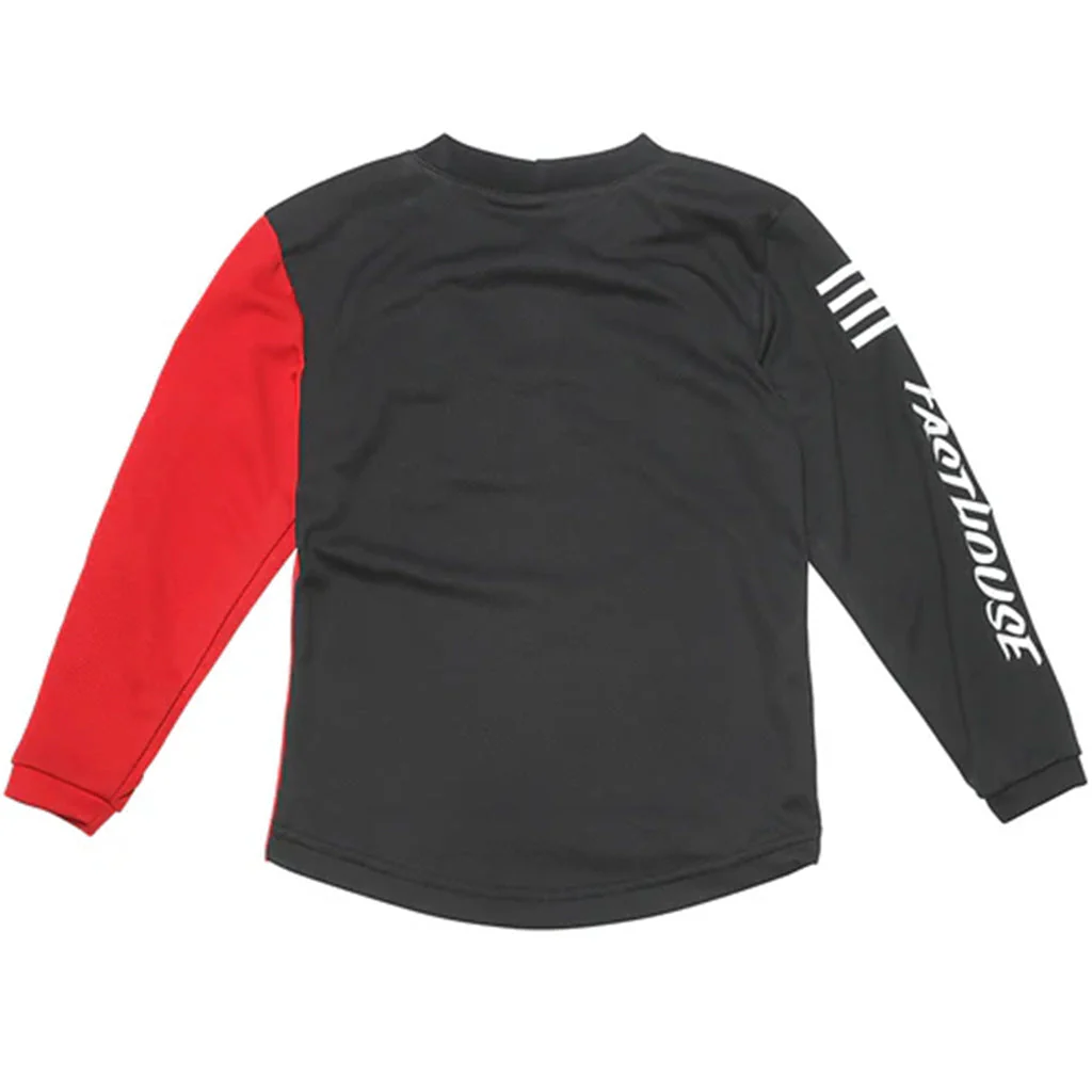 Fasthouse - Kids Akin Red/Black MX Combo - Image 4