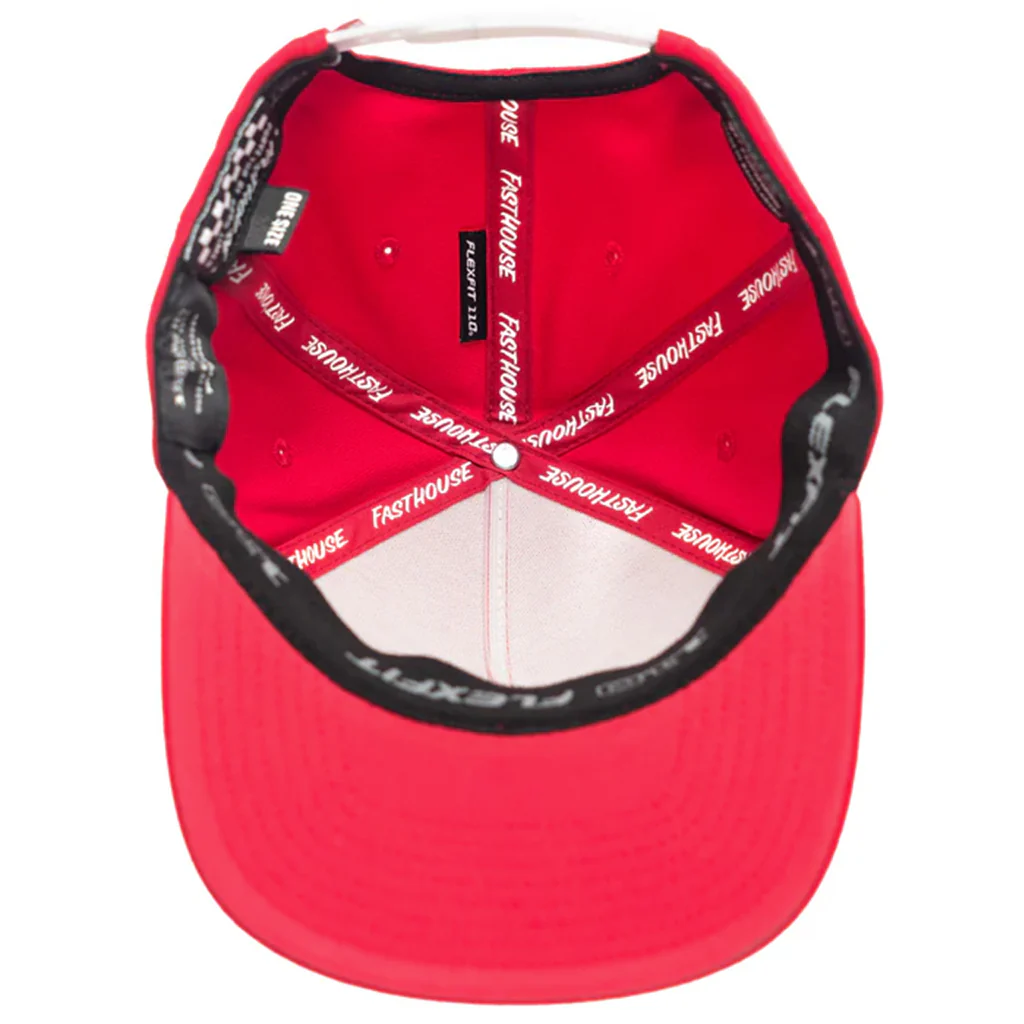 Fasthouse - Renown Red Hat - Image 3