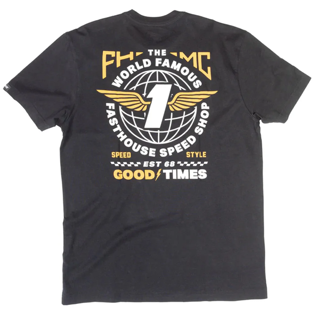 Fasthouse - Renown SS Black Tee - Image 2