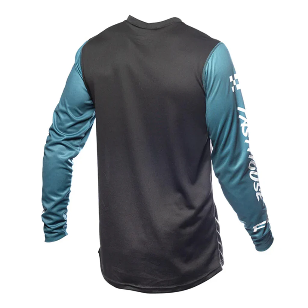Fasthouse - Youth Carbon Force Teal Jersey - Image 2
