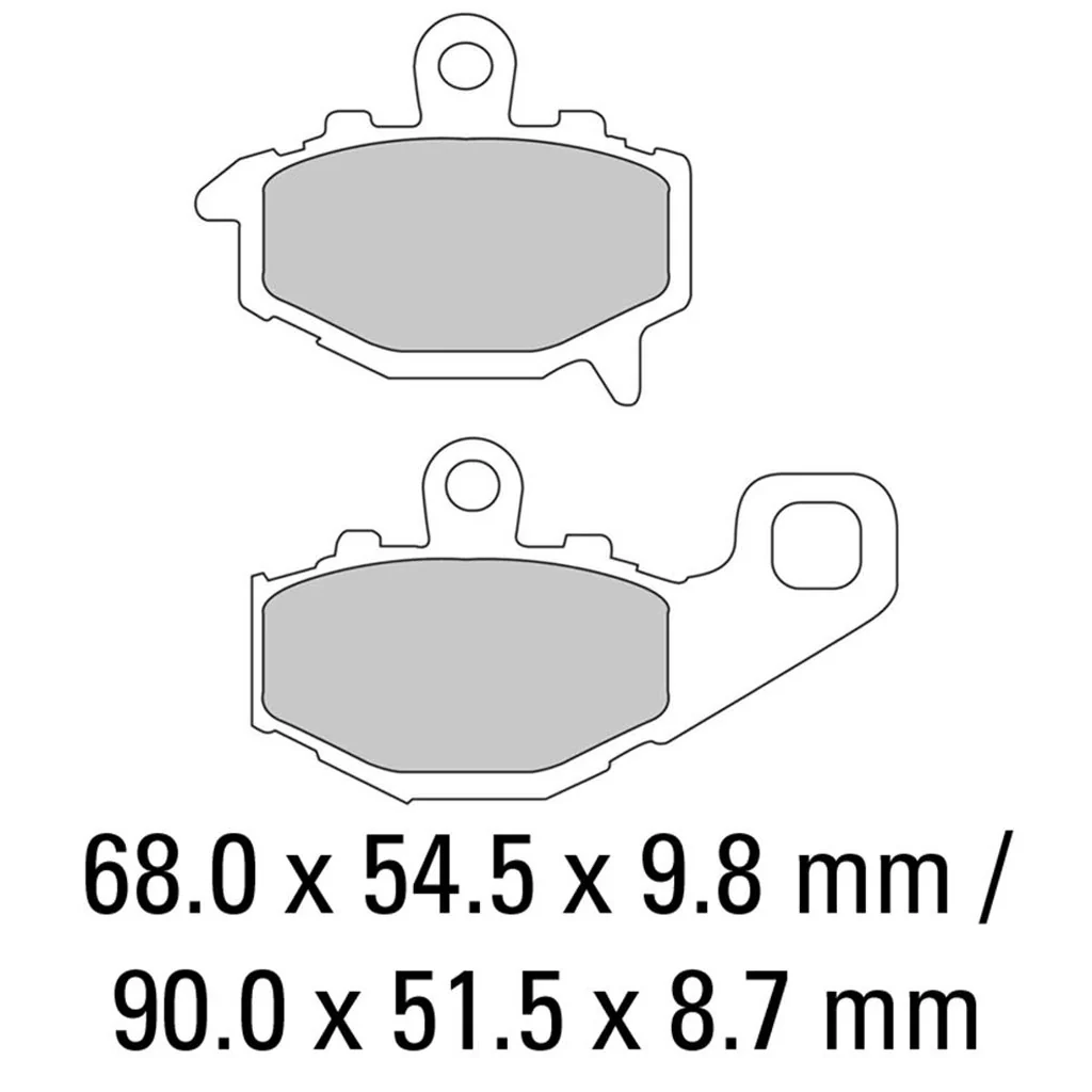 Ferodo - Non Sintered Brake Pads FDB2012P