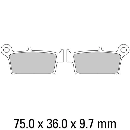 Ferodo - Sintered Brake Pads FDB539