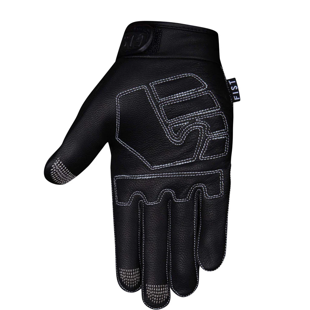 Fist - Road Warrior Black Leather Glove - Image 2