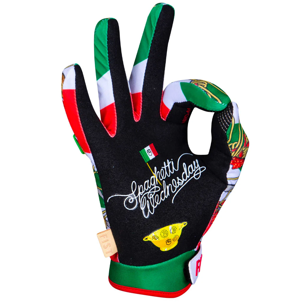 Fist - Spaghetti Wednesday Youth Gloves - Image 3
