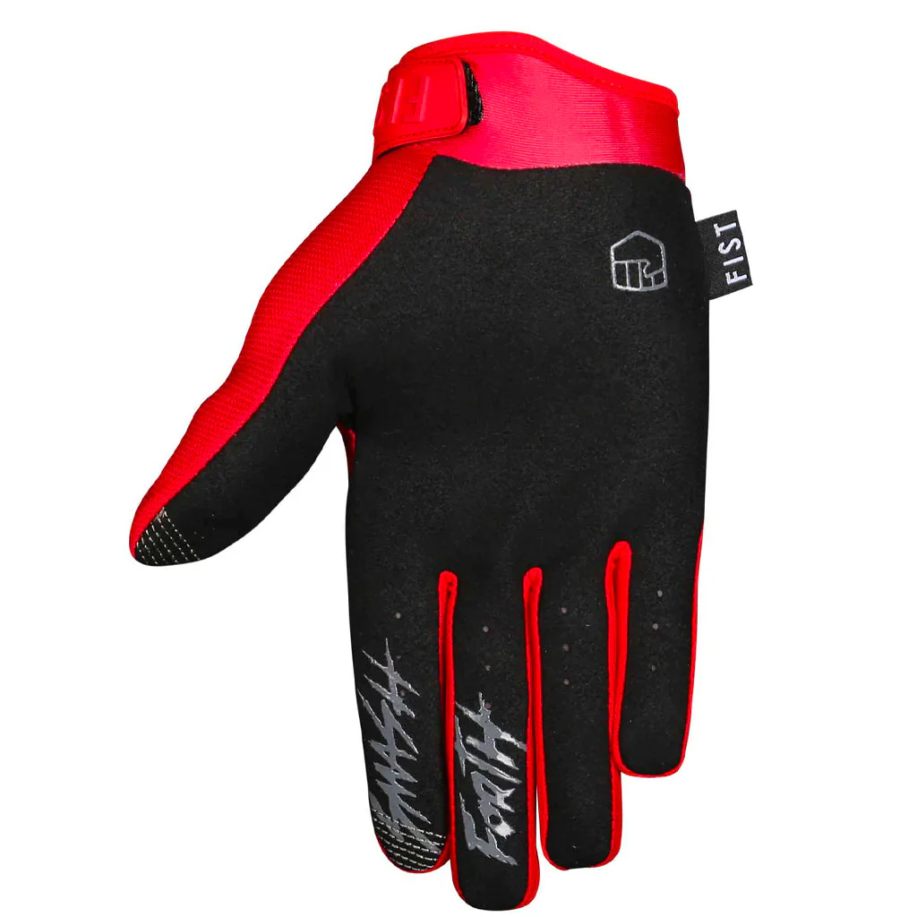 Fist - Youth Red Stocker Gloves - Image 2