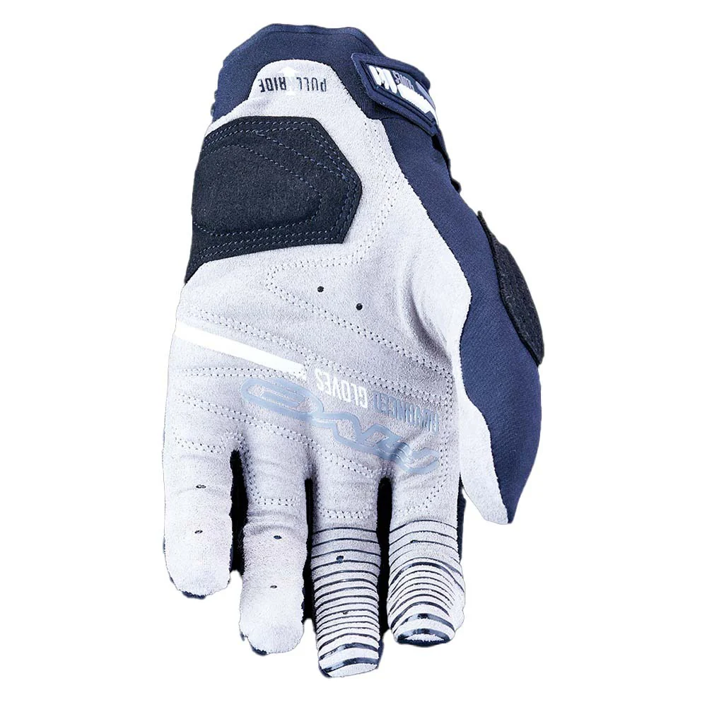 Five - E1 Enduro Black/White Gloves - Image 2