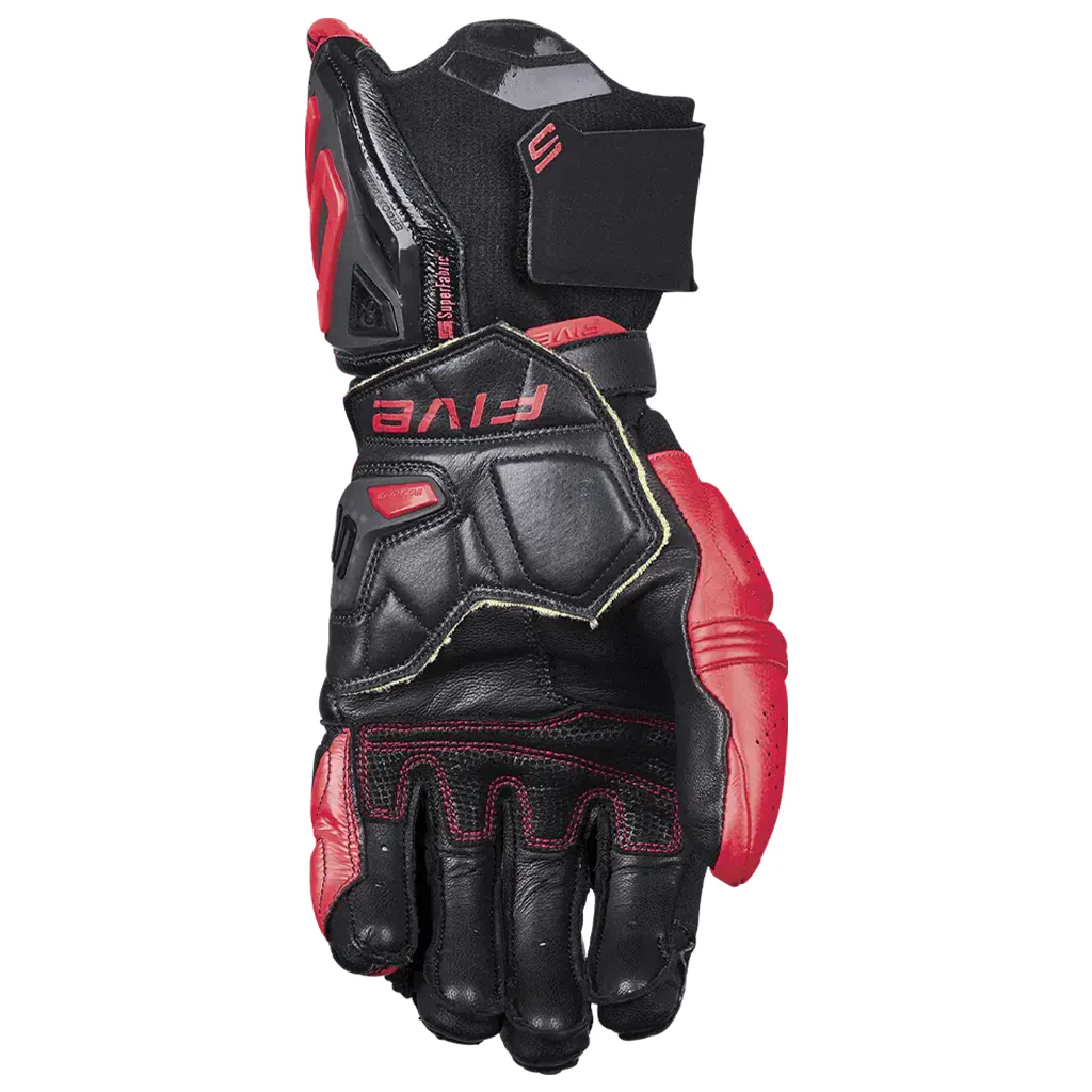 Five - RFX-1 Evo Black/Red Glove - Image 2