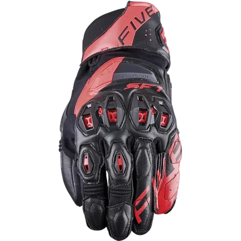Five - SF1 Evo Black/Red Gloves