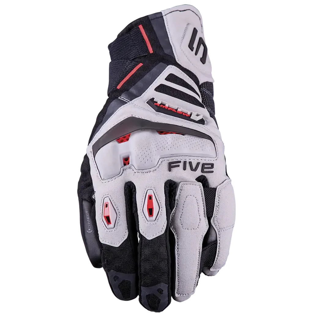 Five - TFX-1 Airflow Black Adventure Gloves