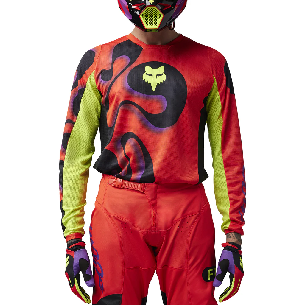 Fox - 2025 180 Emotion Flo Red Jersey - Image 3