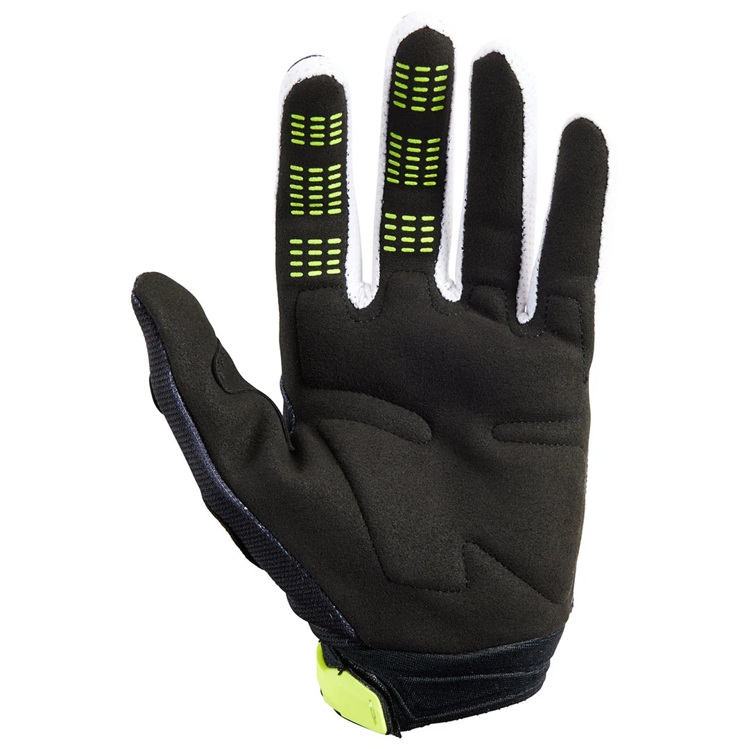 Fox - 180 Morphic Black/Yellow Gloves - Image 2