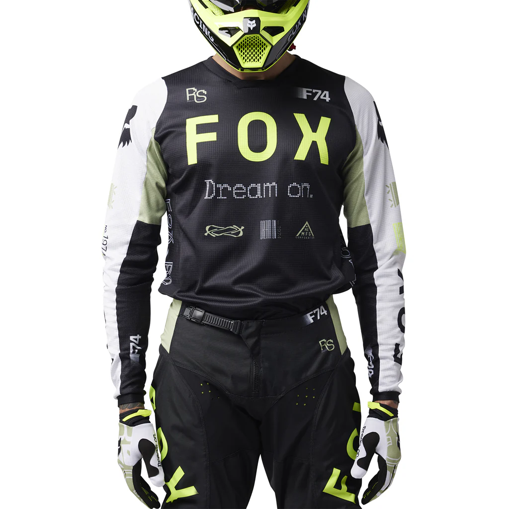 Fox - 2025 180 Race Spec Purple/Green Jersey - Image 3