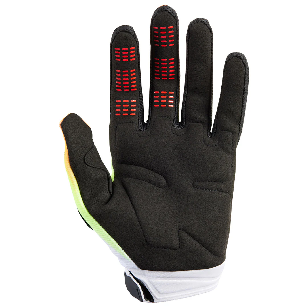 Fox - 180 Statk Red/Yellow Gloves - Image 2