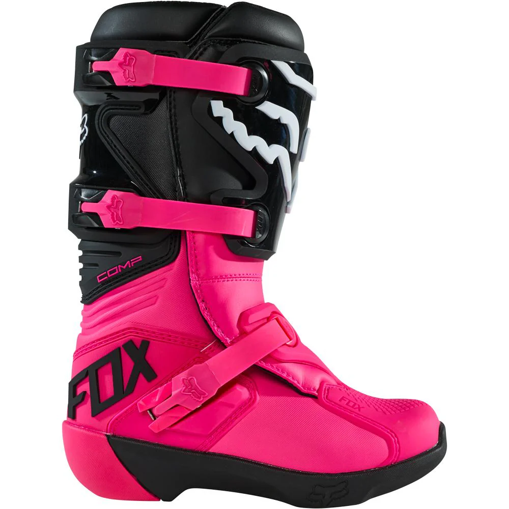 Fox - Womens Comp Black/Pink Boot - Image 2