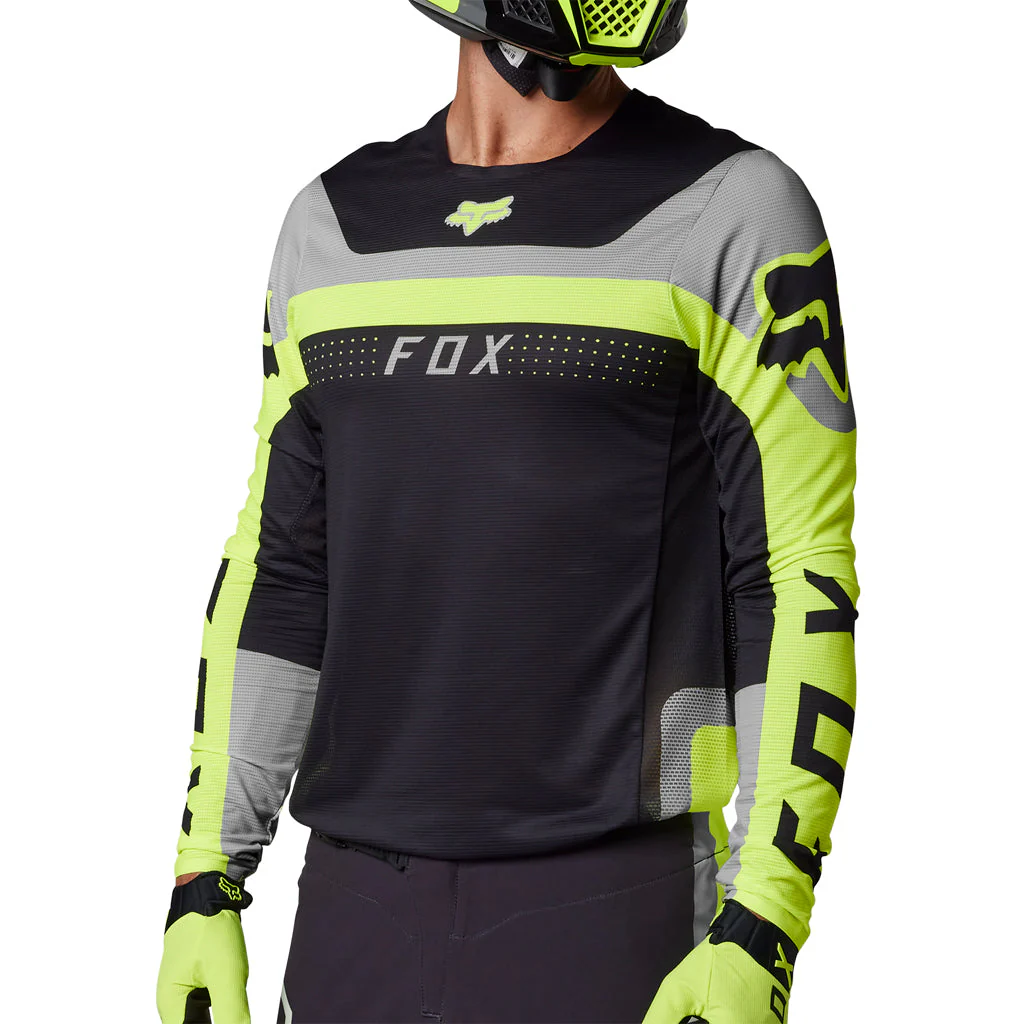 Fox - 2023 Flexair Yellow Efekt Jersey - Image 2