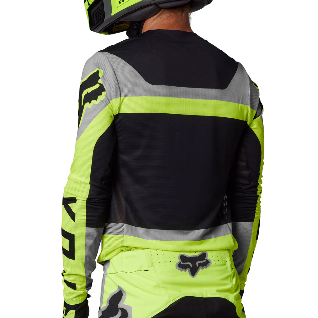 Fox - 2023 Flexair Yellow Efekt Jersey - Image 3