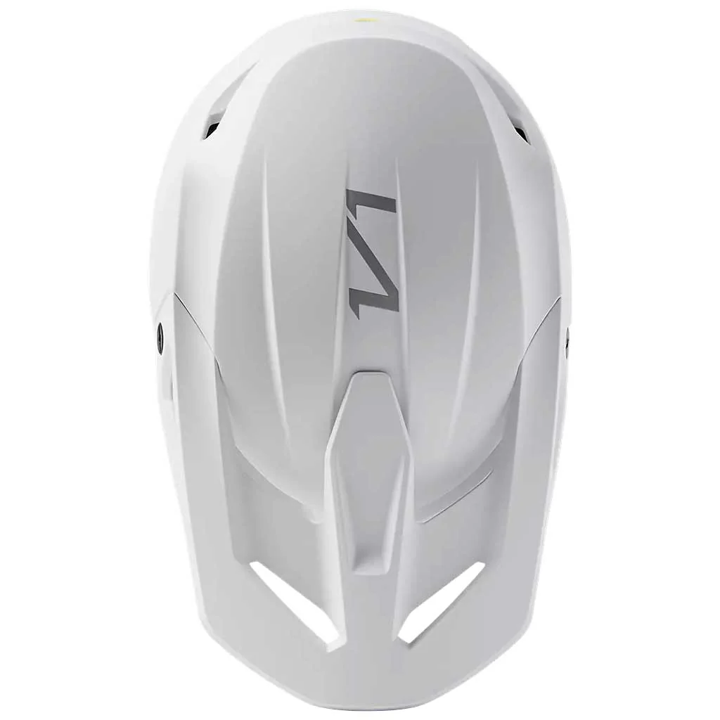 Fox - 2024 V1 Solid White Helmet - Image 4