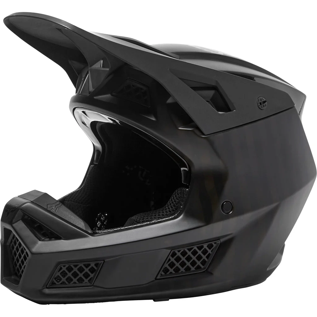 Fox - 2023 V3 RS Black Carbon Black Helmet - Image 2