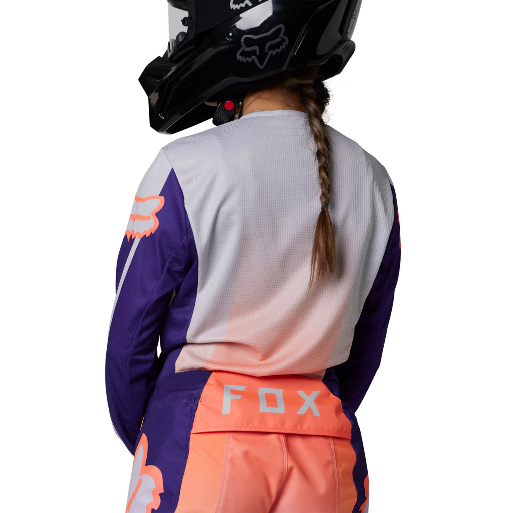 Fox - 2023 Womens 180 Leed Orange Jersey - Image 3