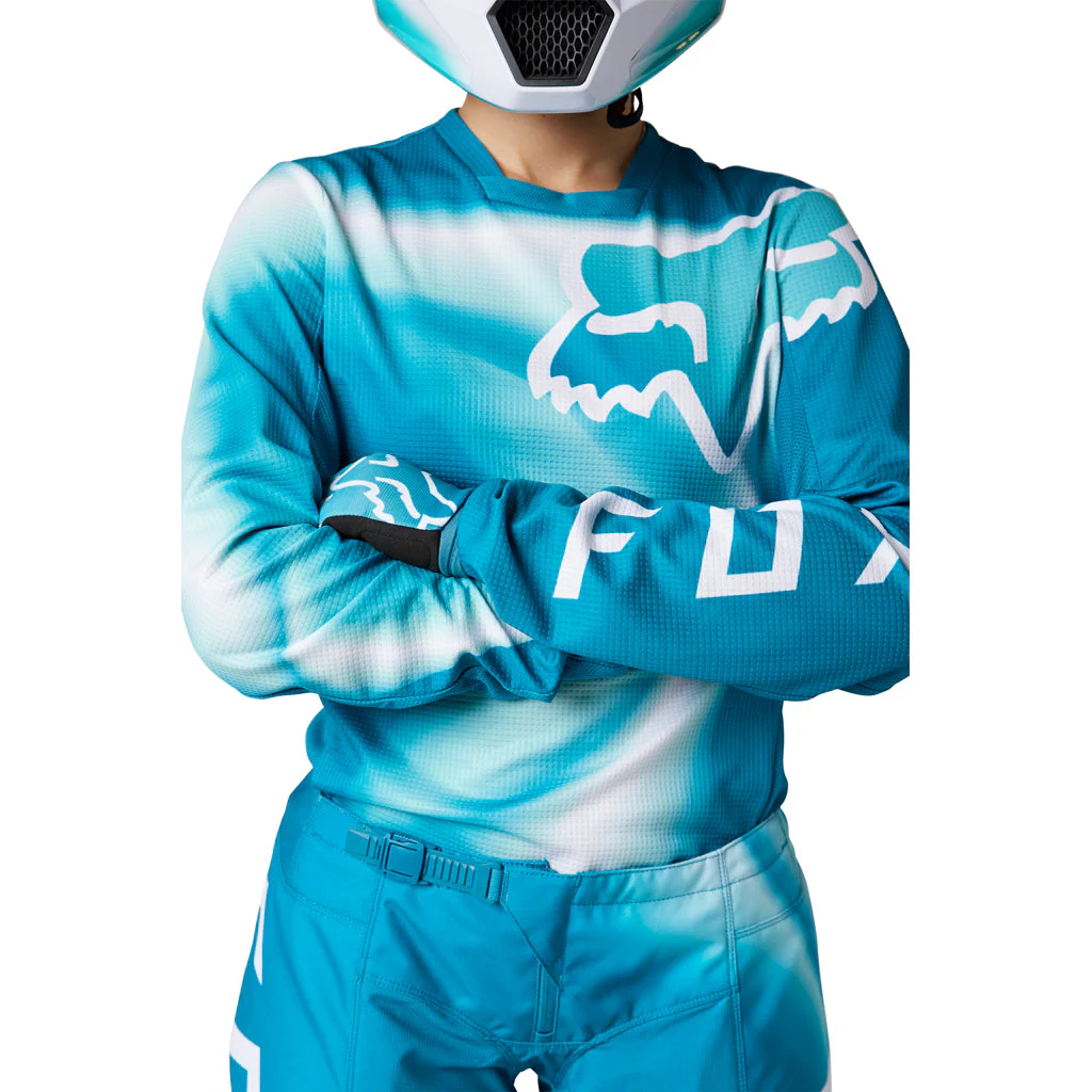 Fox - 2023 Womens 180 Toxsyk Blue Jersey - Image 3