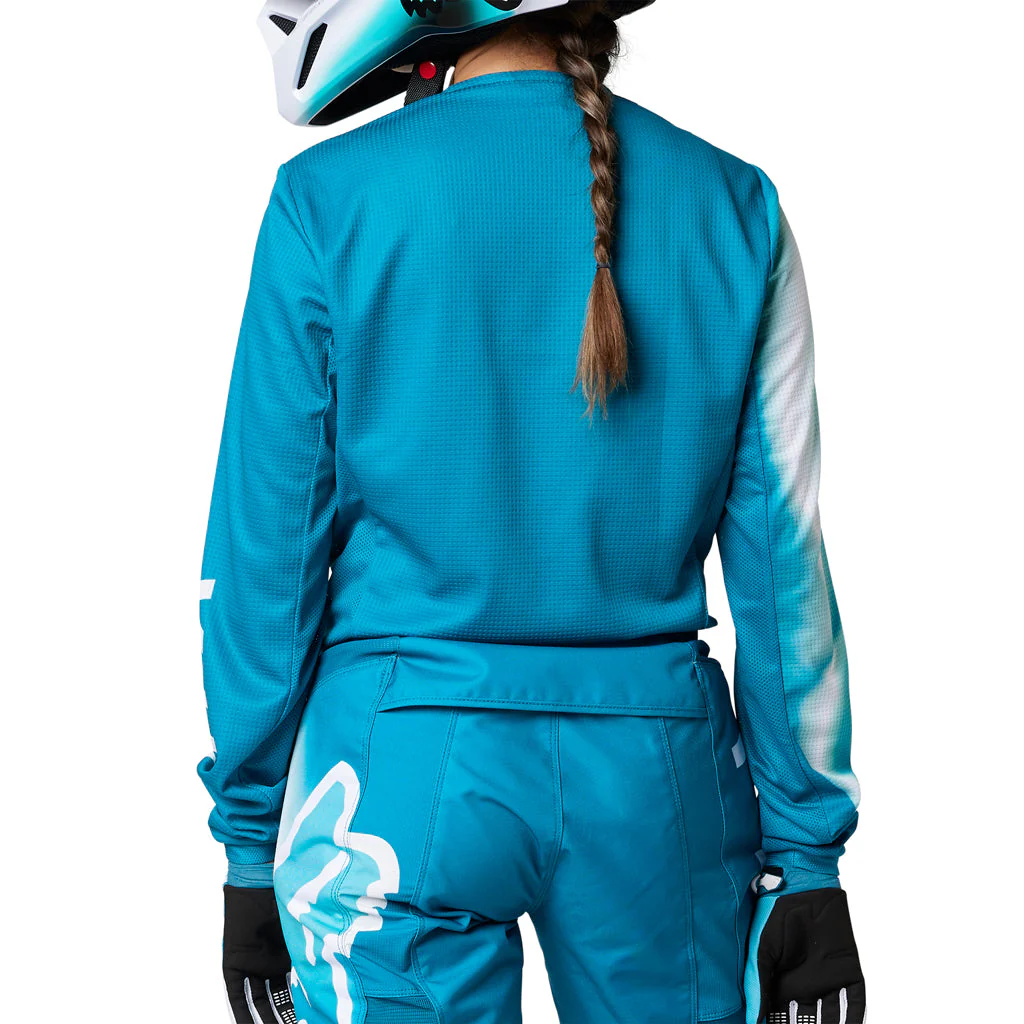 Fox - 2023 Womens 180 Toxsyk Blue Jersey - Image 5