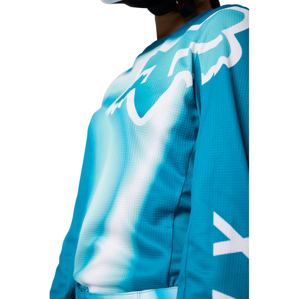 Fox - 2023 Womens 180 Toxsyk Blue Jersey - Image 6