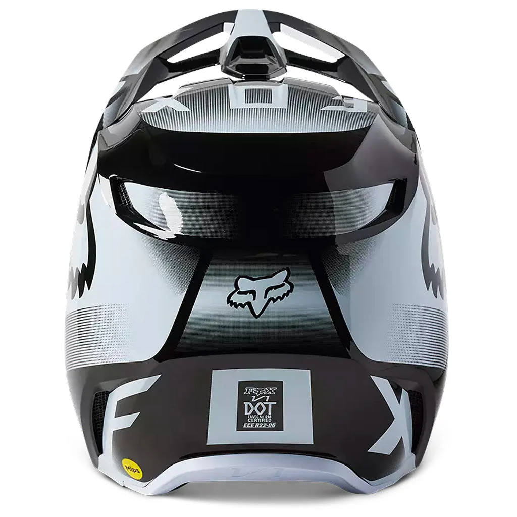 Fox - 2023 Youth V1 Leed Black/White Helmet - Image 5