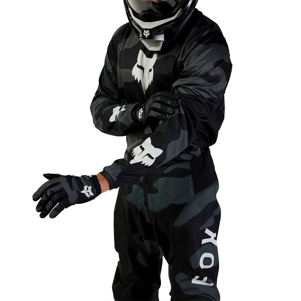 Fox - 2026 180 Bnkr Black Camo Jersey - Image 3