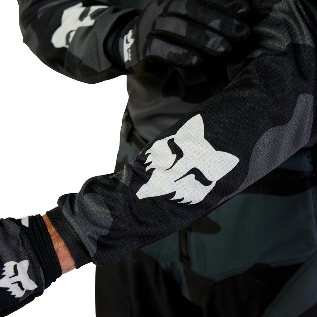 Fox - 2026 180 Bnkr Black Camo Jersey - Image 4