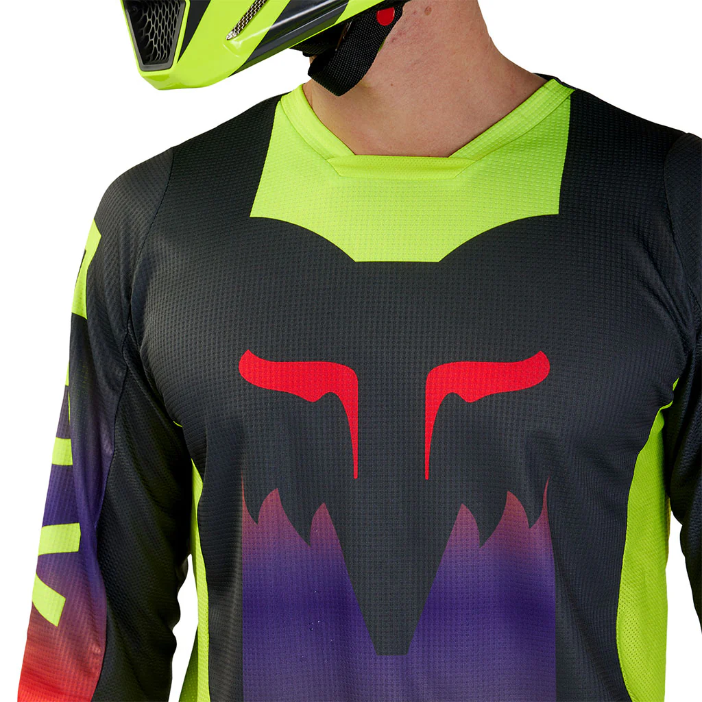 Fox - 2024 180 Flora Black/Yellow Jersey - Image 2