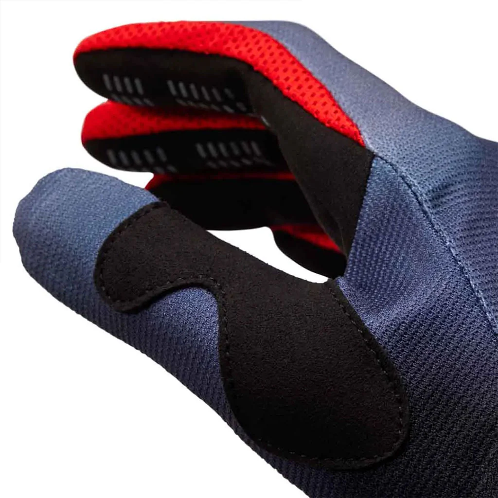 Fox - 2024 180 Interfere Grey/Red Gloves - Image 3