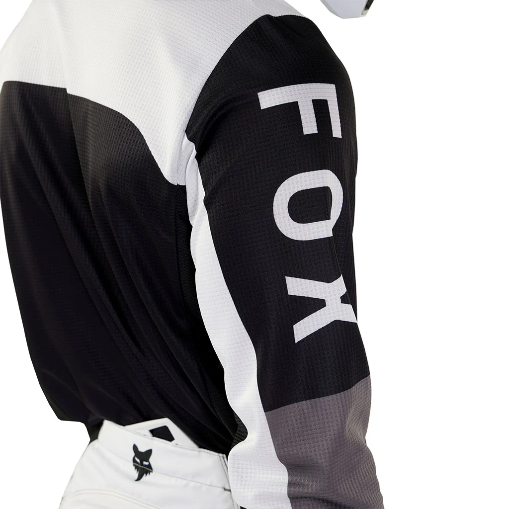 Fox - 2024 180 Nitro Black/Grey/White Jersey - Image 3