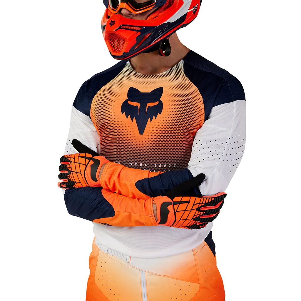 Fox - 2024 360 Revise Navy/Orange Jersey - Image 2