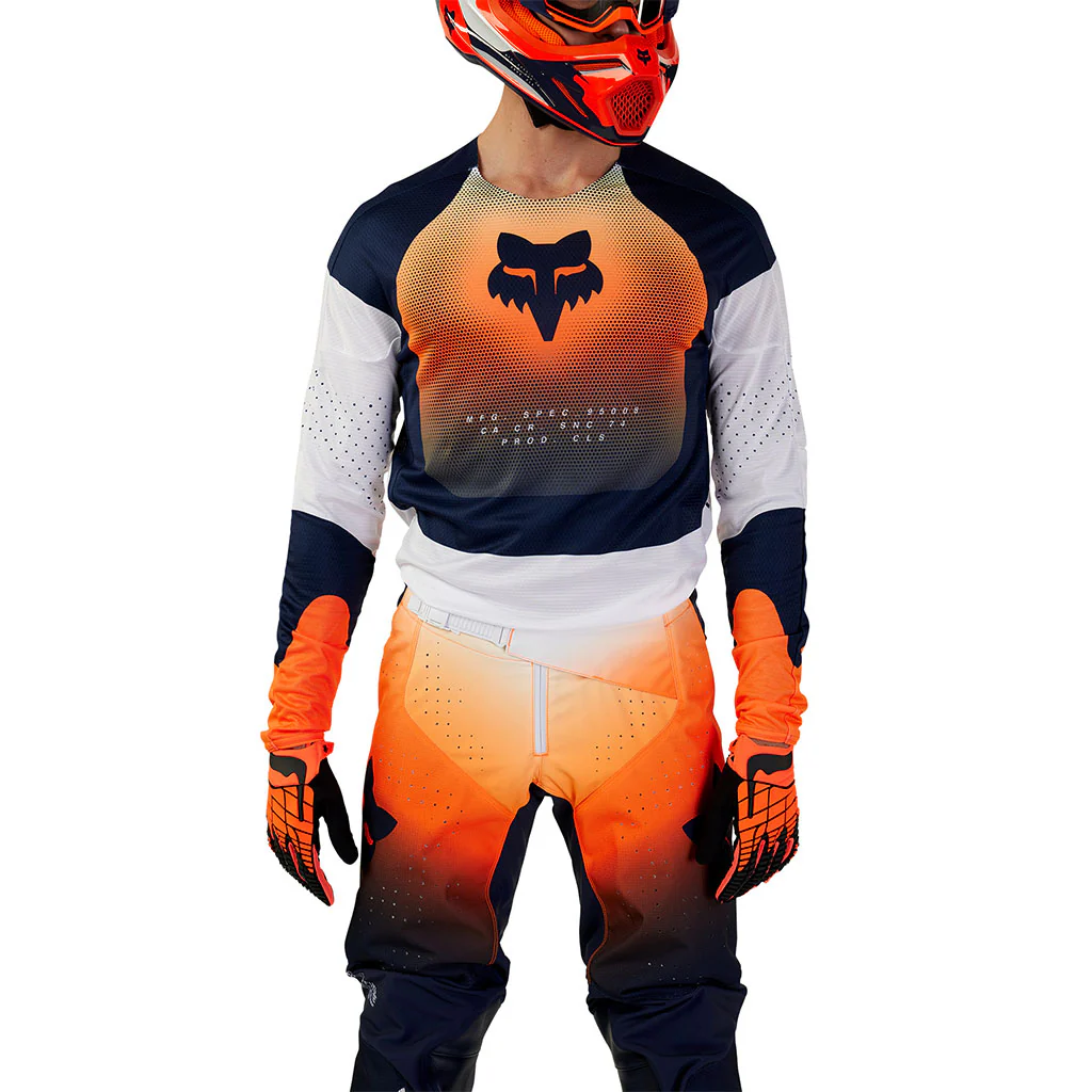 Fox - 2024 360 Revise Navy/Orange Jersey - Image 6