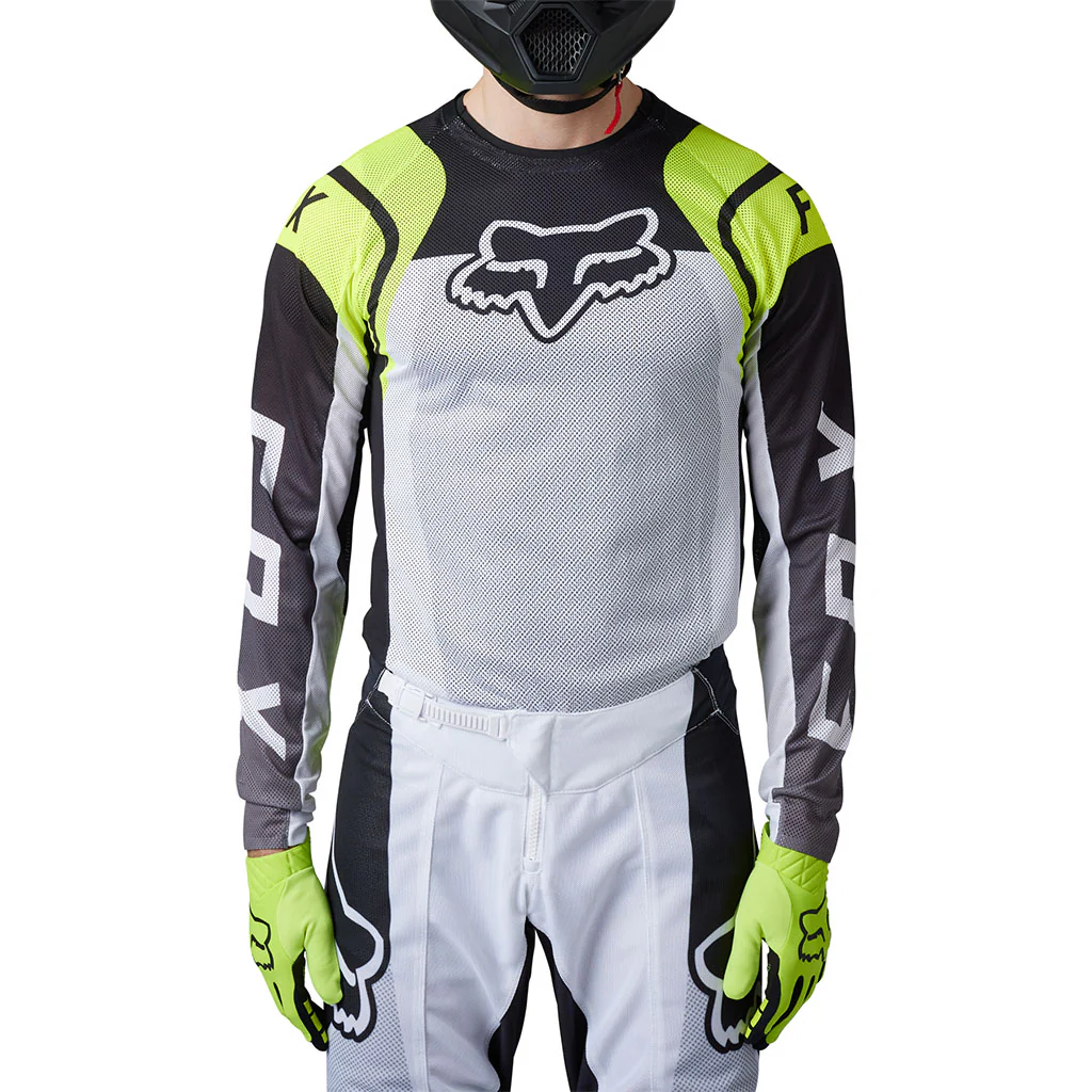 Fox - 2024 Airline Sensory Black/Grey/Yellow Jersey - Image 6