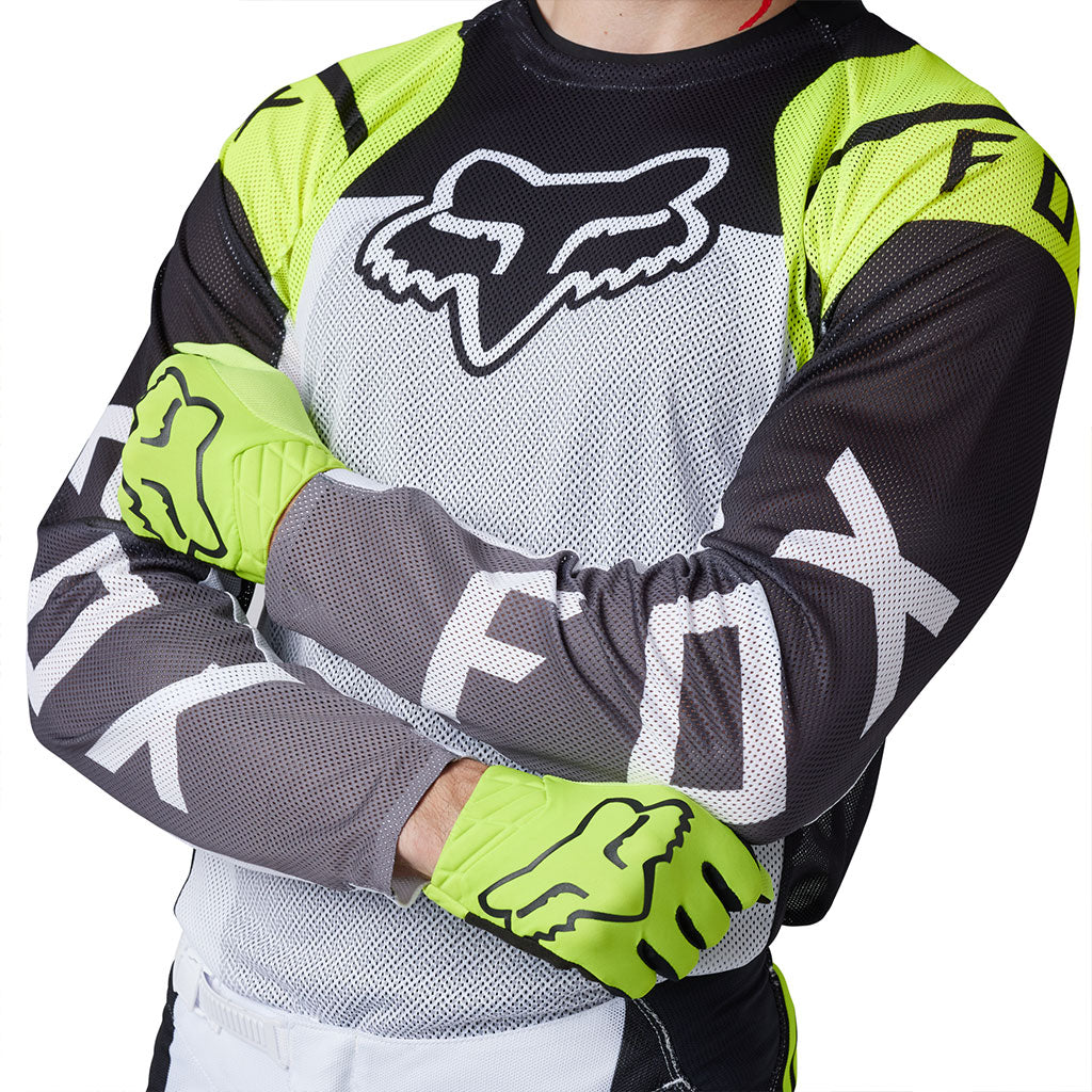 Fox - 2024 Airline Sensory Black/Grey/Yellow MX Combo - Image 3