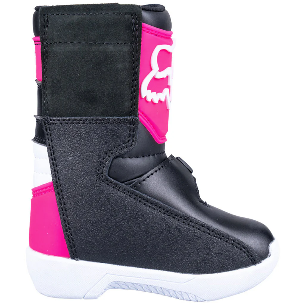 Fox - 2025 Kids Comp Black/Pink Mx Boots - Image 4