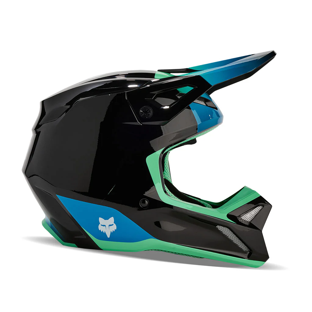 Fox - 2024 V1 Ballast Black/Blue Helmet - Image 2