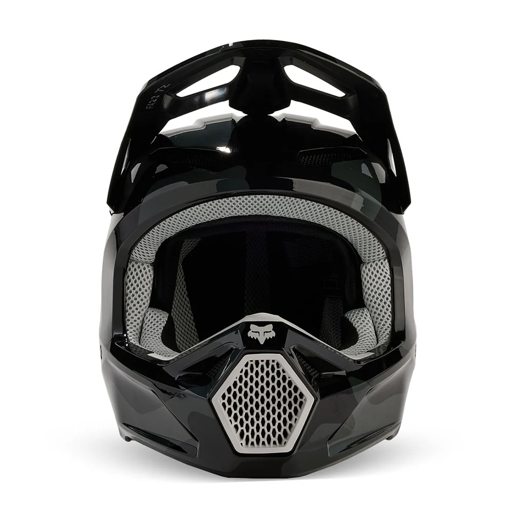 Fox - 2025 V1 Black/Camo BNKR Helmet - Image 3