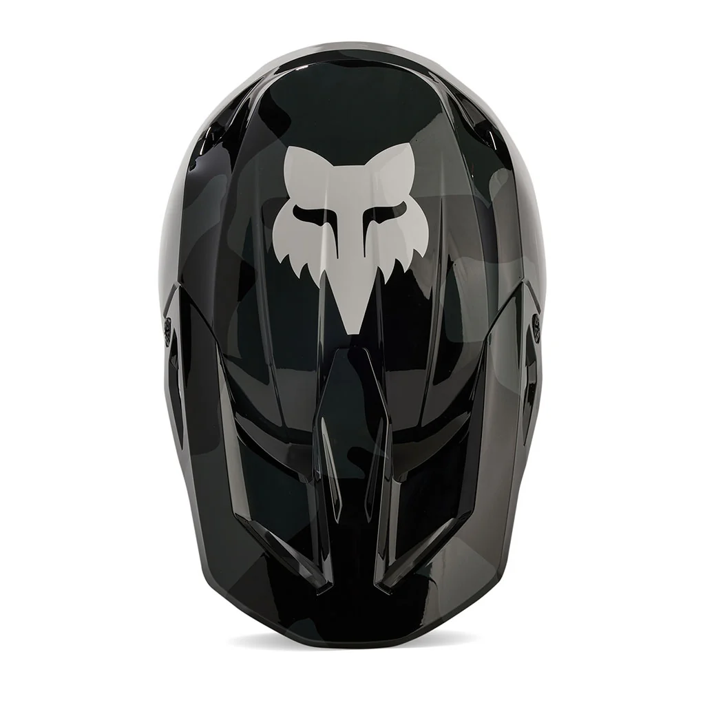 Fox - 2025 V1 Black/Camo BNKR Helmet - Image 4
