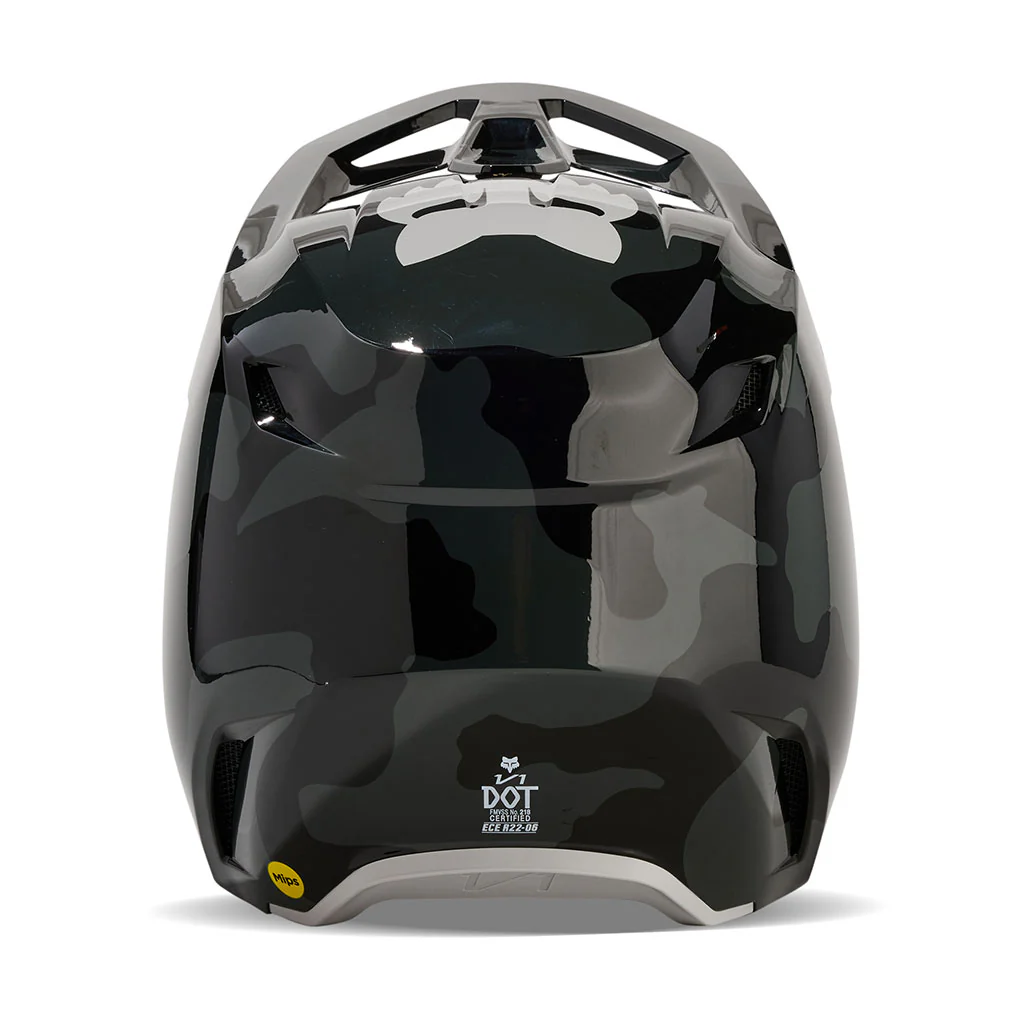 Fox - 2025 V1 Black/Camo BNKR Helmet - Image 5