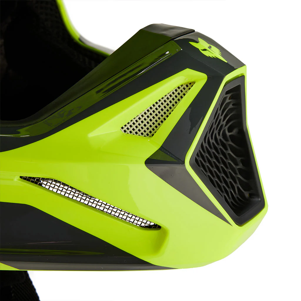 Fox - 2024 V1 Flora Yellow Helmet - Image 8