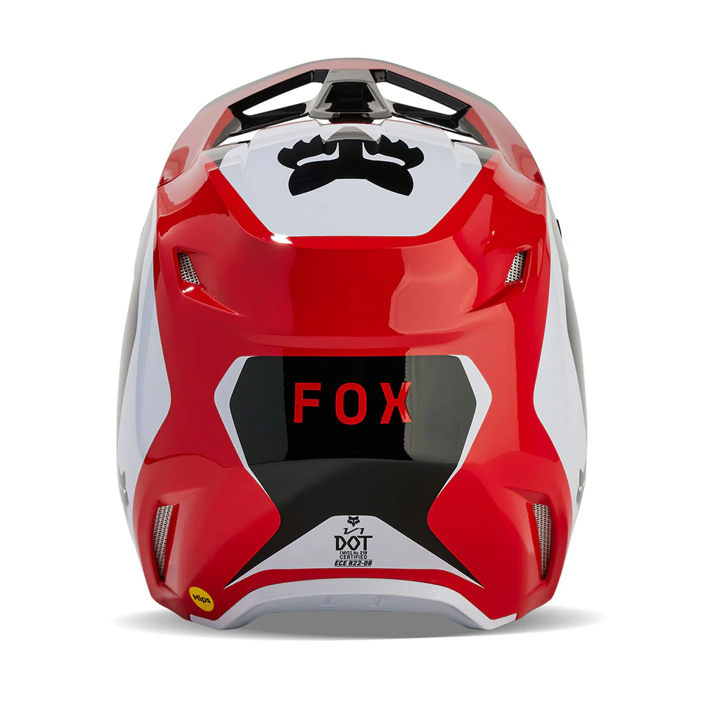 Fox - 2024 V1 Nitro Flo Red/Black Helmet - Image 5