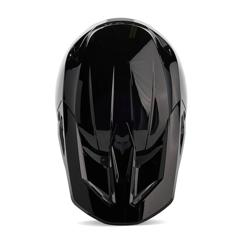 Fox - 2024 V1 Gloss Black Solid Helmet - Image 4