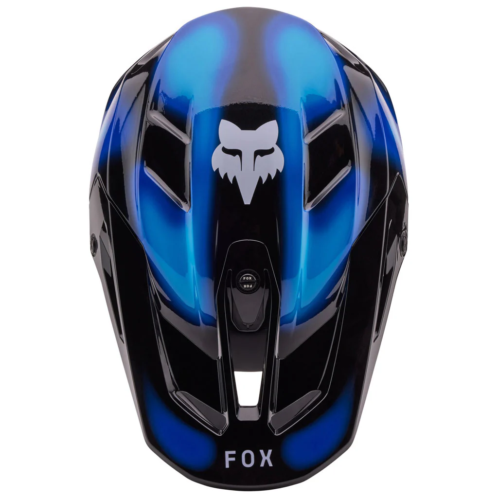 Fox - 2024 V3 Volatile Black/Blue Helmet - Image 5