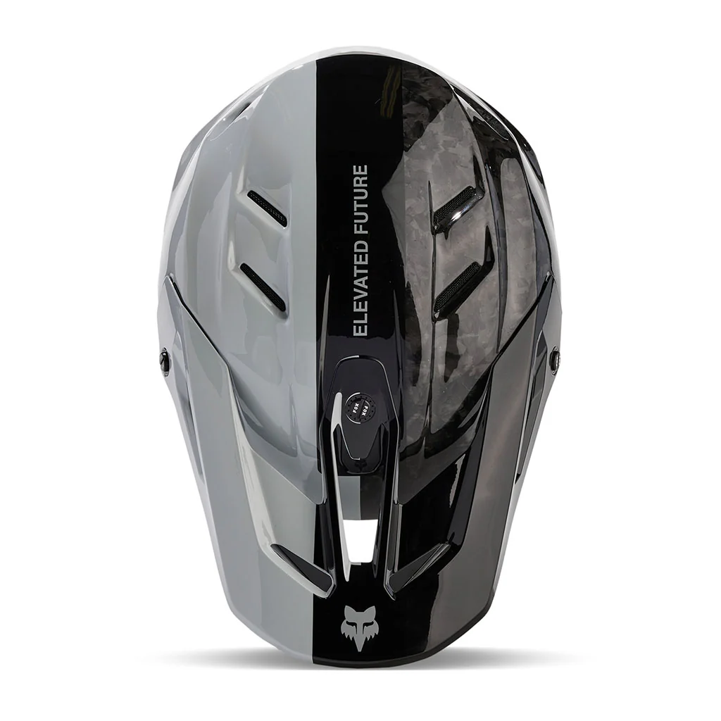 Fox - 2024 V3RS Optical Carbon/Steel Grey Helmet - Image 4