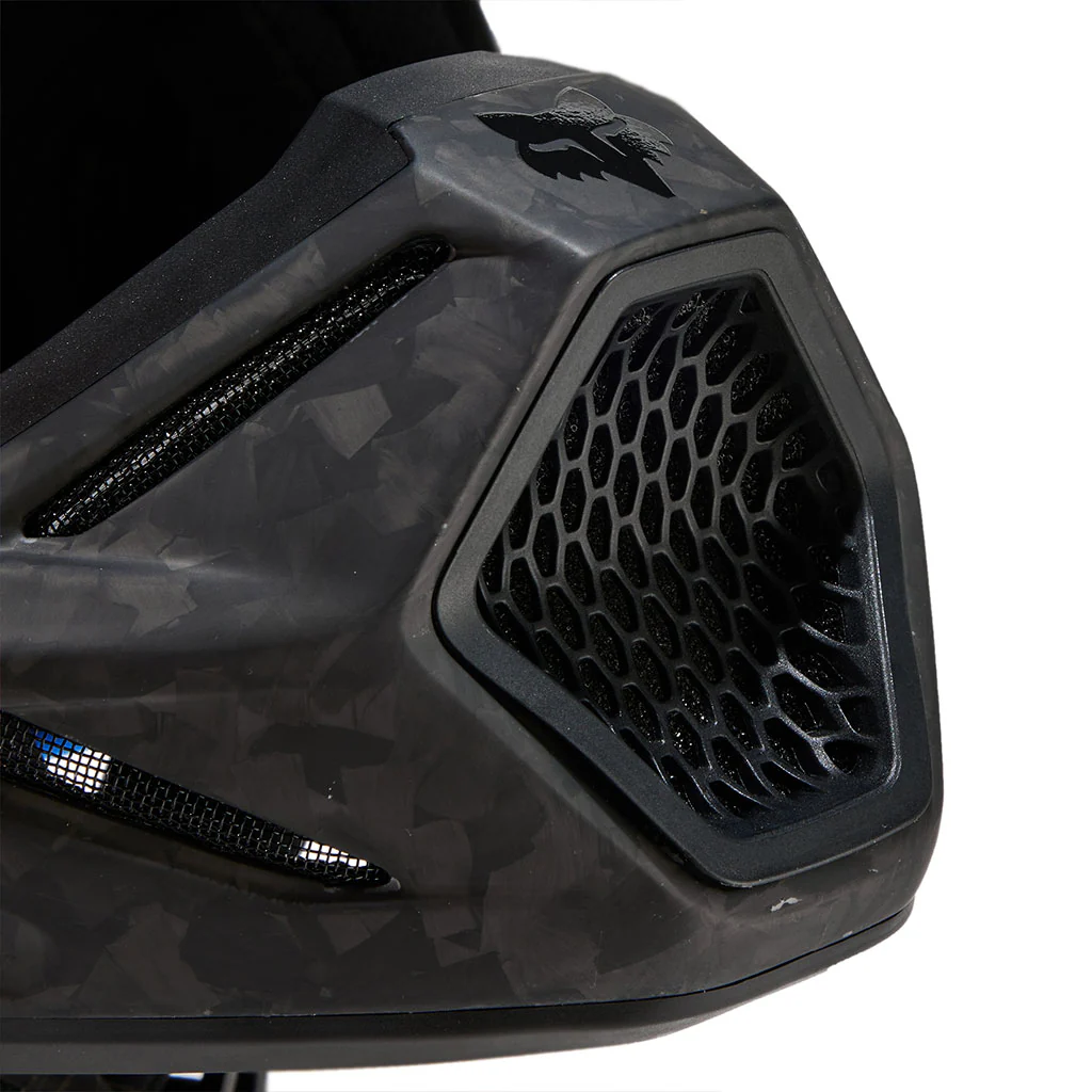 Fox - 2026 V3 RS Matt Black Carbon Solid Helmet - Image 8