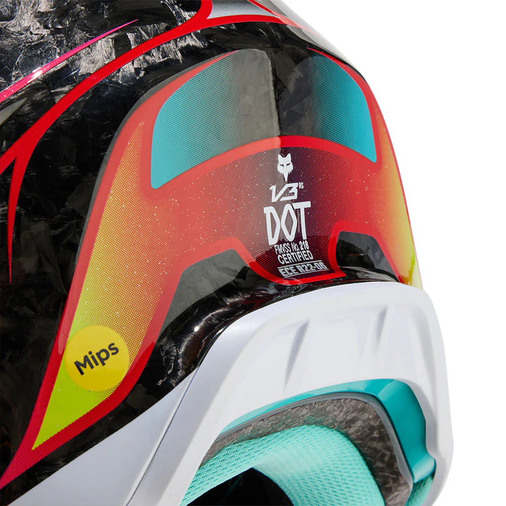 Fox - 2024 V3RS Viewpoint Carbon/Multi Helmet - Image 9