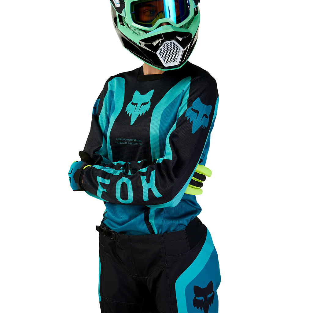 Fox - 2024 Womens 180 Ballast Maui Blue Jersey - Image 2