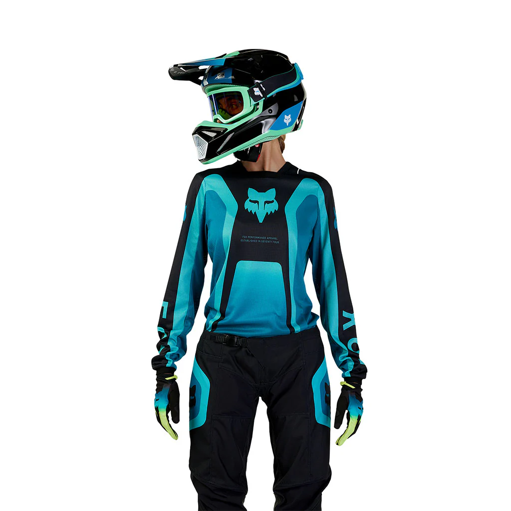 Fox - 2024 Womens 180 Ballast Maui Blue Jersey - Image 3